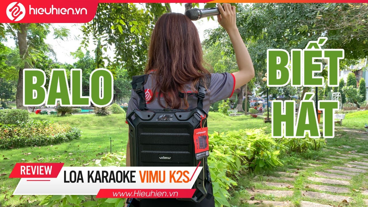 Mua loa hát Karaoke Bluetooth kèm micro hát hay VIMU K2S ✅HieuhienStudio