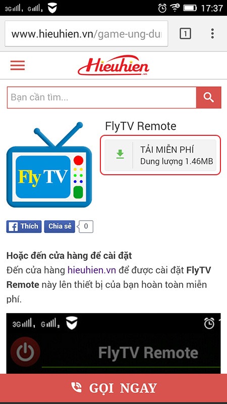 tai ung dung flytv remote va cai dat tren dien thoai cua ban