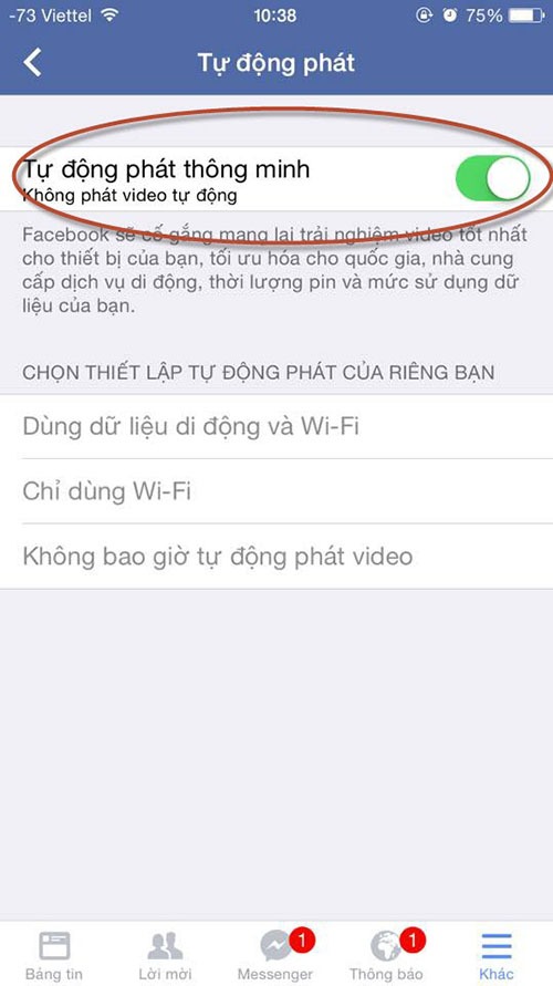 huong dan cach tat che do tu phat video tren facebook 07