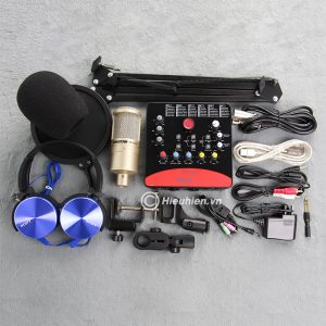 Combo Micro Takstar PC-K200 + ICON Upod Pro Sound Card cao cấp