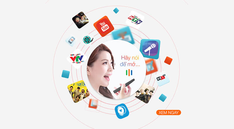 FPT Play Box + 2019 Voice Remote - Điều khiển tìm kiếm bằng giọng nói - tính năng giọng nói