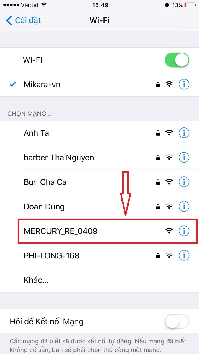 huong dan ket noi bo mo rong song mercury