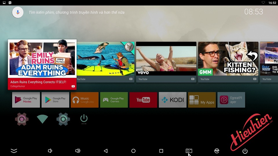 Hướng dẫn cài đặt phiên bản Firmware Android TV dành cho Egreat A10