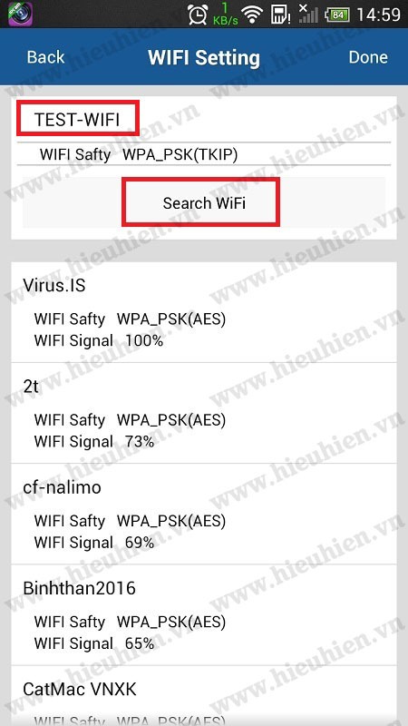 search wifi de tim song wifi cua ban
