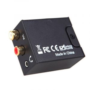 kit da-02 - bộ chuyển đổi âm thanh optical, coaxial sang analog, có đầu ra 3.5 - hình 02