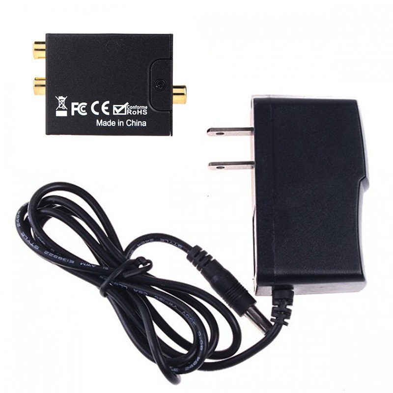 kit da-02 - bộ chuyển đổi âm thanh optical, coaxial sang analog, có đầu ra 3.5 - hình 03