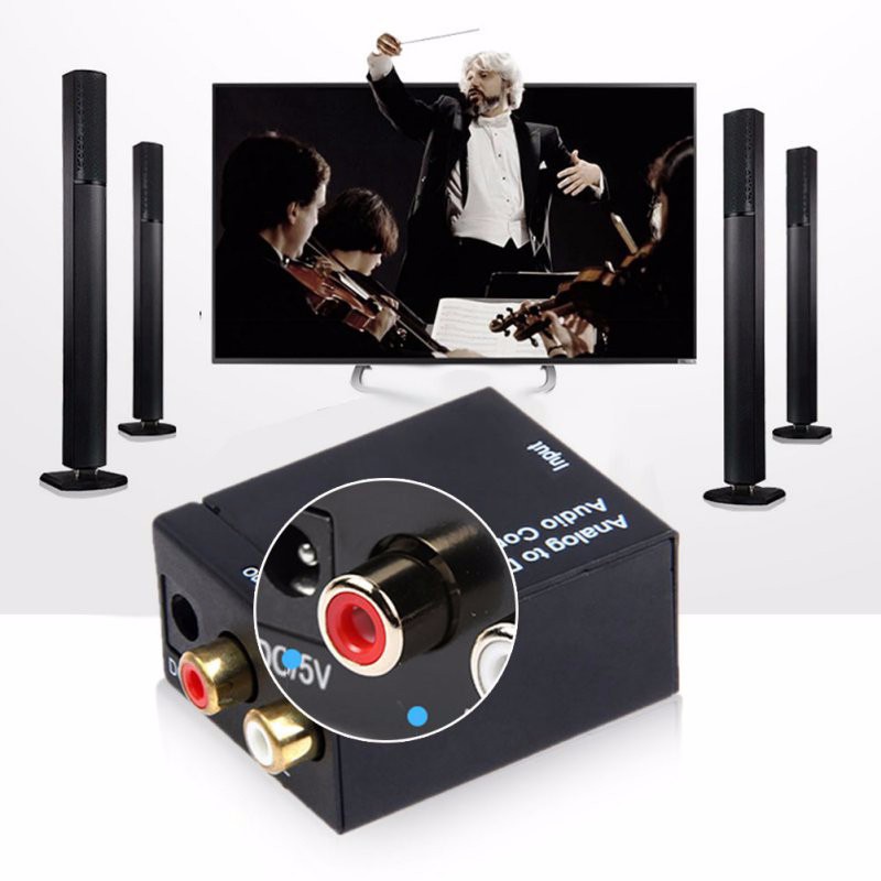 kit da-02 - bộ chuyển đổi âm thanh optical, coaxial sang analog, có đầu ra 3.5 - hình 04