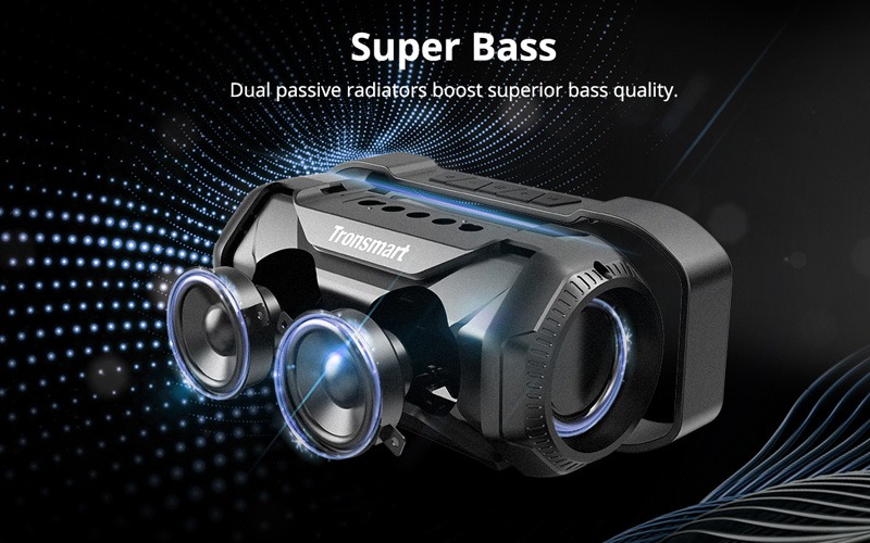 Loa Bluetooth Kháng Nước IPX56 Tronsmart Element Blaze Âm Bass Lớn