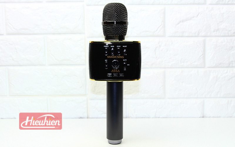 magic sing mp30 - micro karaoke bluetooth cao cấp, hát cực hay - mặt trước