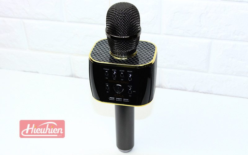 magic sing mp30 - micro karaoke bluetooth cao cấp, hát cực hay - mặt trên