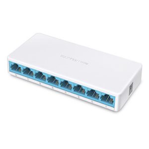 switch mercusys ms108 - bộ chia mạng 8 cổng 10/100mbps