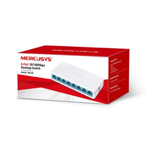 switch mercusys ms108 - bộ chia mạng 8 cổng 10/100mbps - hình 02