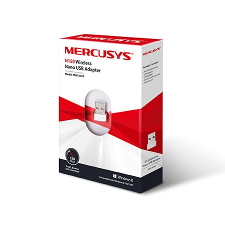 Mercusys MW150US - Bộ USB thu sóng Wifi cực mạnh, tốc độ 150Mbps