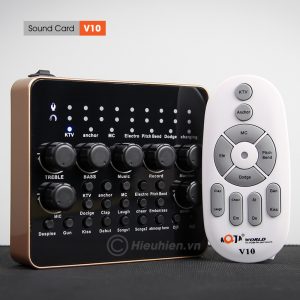 Sound Card V10 - Thu âm hát live stream, hát karaoke cực hay 05