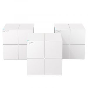 tenda nova mw6 - hệ thống wifi mesh cho gia đình, phủ sóng rộng 500m2 (3 bộ phát)