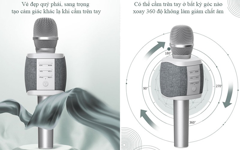 Tosing XR phiên bản Quốc tế - Micro Karaoke Bluetooth Chính Hãng