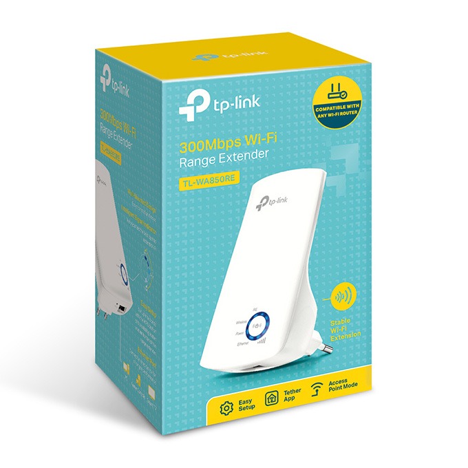 TP-Link TL-WA850RE Bộ mở rộng sóng WiFi tốc độ 300Mbps