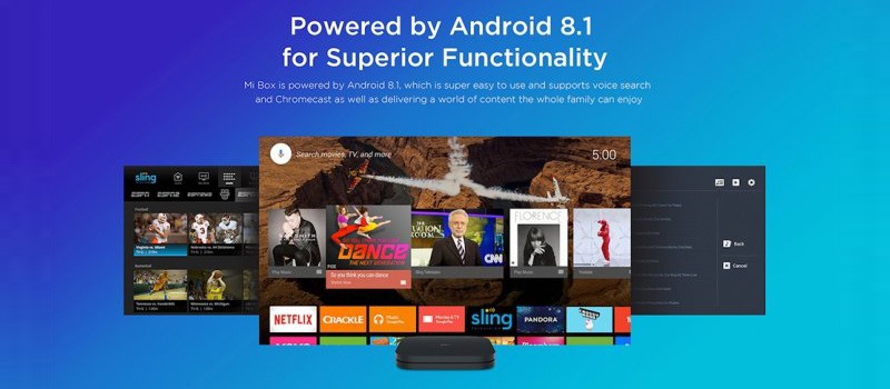 xiaomi mibox s 4k android tv box phiên bản quốc tế - android 8.1