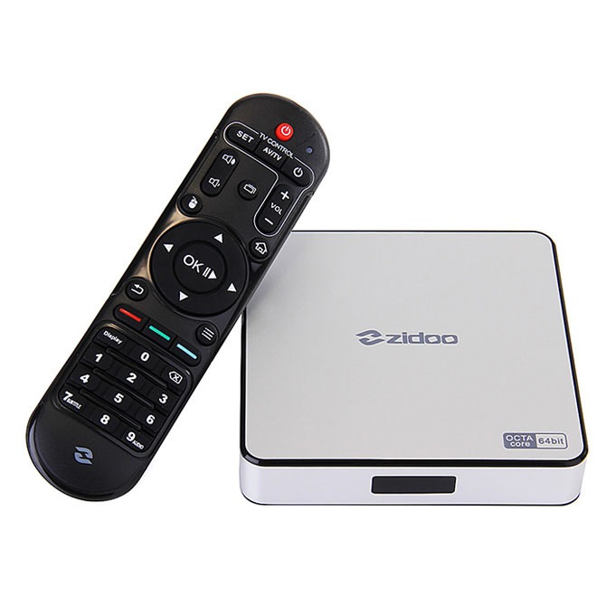 ZIDOO X6 Pro Android TV Box cấu hình khủng, chip 8 lõi 64-bit, Android 5.1 Lollipop