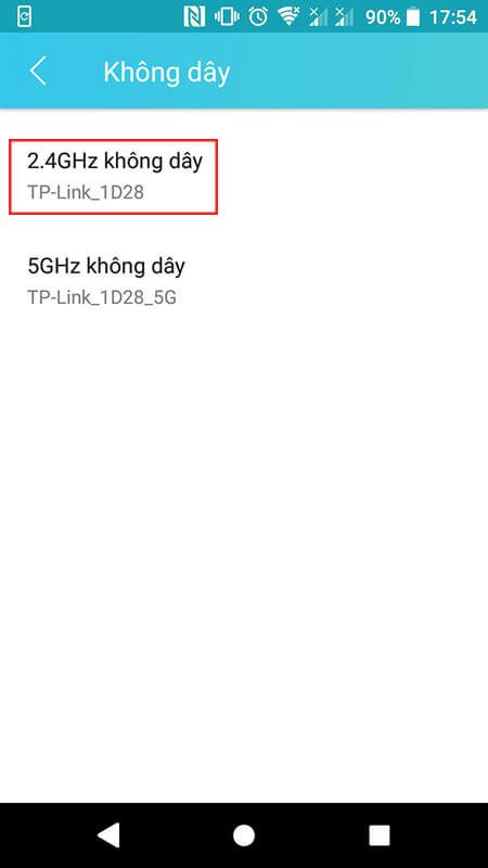 cách cấu hình bộ phát wifi tp-link archer c50 bằng ứng dụng tether - hình 13