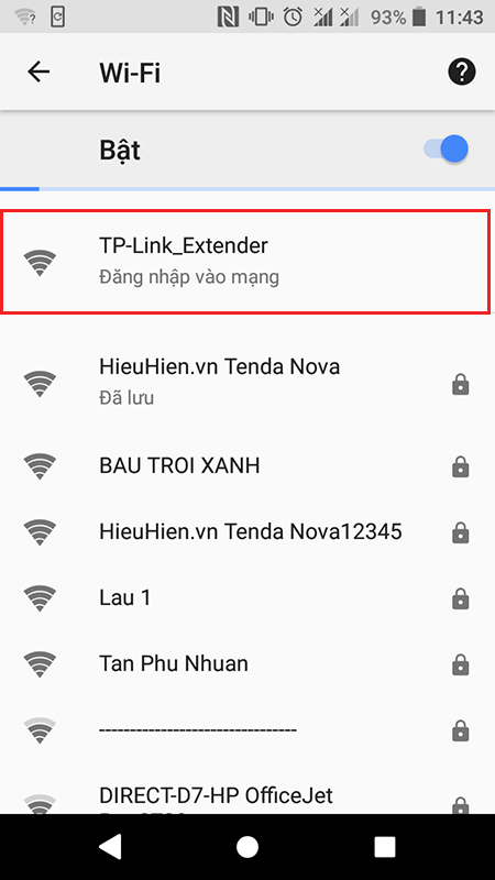hướng dẫn cách cấu hình tp-link tl-wa850re qua app tether trên điện thoại hình 03