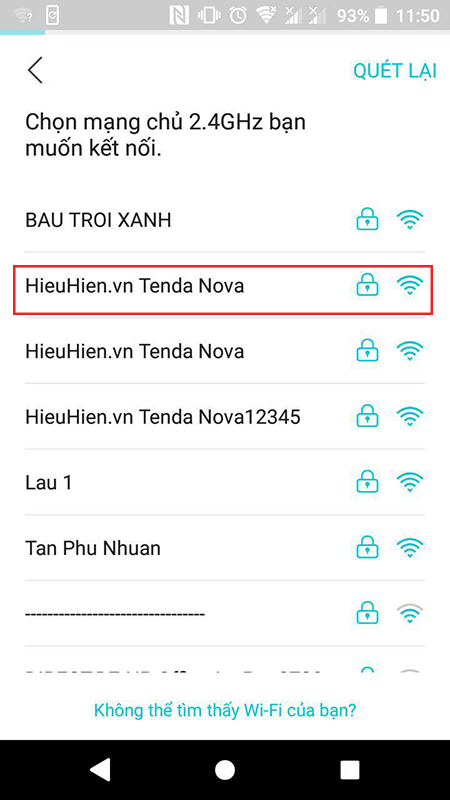 hướng dẫn cách cấu hình tp-link tl-wa850re qua app tether trên điện thoại hình 06