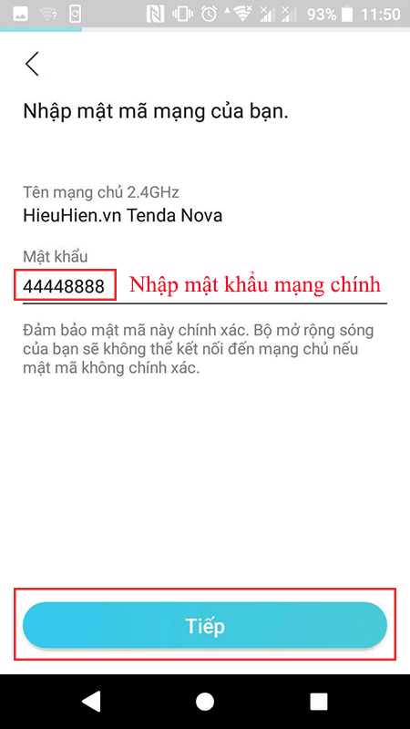 hướng dẫn cách cấu hình tp-link tl-wa850re qua app tether trên điện thoại hình 07