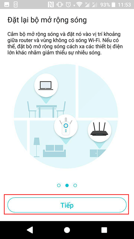 hướng dẫn cách cấu hình tp-link tl-wa850re qua app tether trên điện thoại hình 10