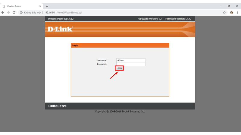 hướng dẫn cấu hình d-link dir-612 qua giao diện trình duyệt web máy tính - hình 04