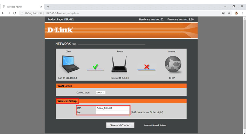 hướng dẫn cấu hình d-link dir-612 qua giao diện trình duyệt web máy tính - hình 05