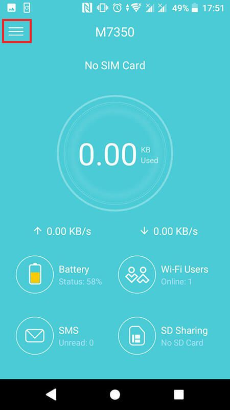 cách cấu hình bộ phát wifi 4g tp-link m7350 bằng ứng dụng tpmifi hình 09