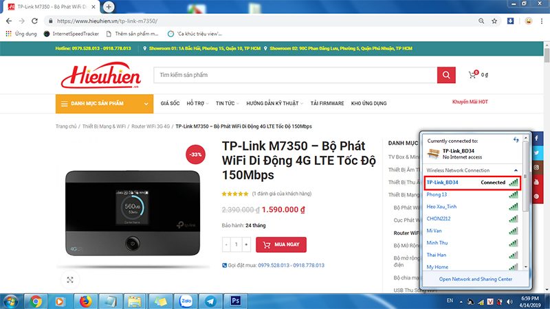 hướng dẫn cấu hình tp-link m7350 - bộ phát wifi 4g di động qua trình duyệt web - hình 0