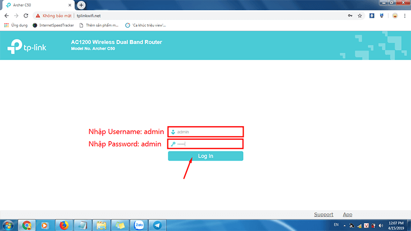 hướng dẫn cài đặt tp-link archer C50 để phát wifi trên cả 2 băng tần - hình 05