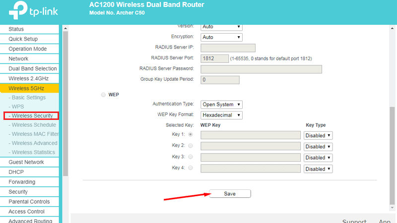 hướng dẫn cài đặt tp-link archer C50 để phát wifi trên cả 2 băng tần - 5ghz save mật khẩu