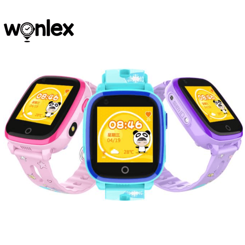 wonlex kt10 - đồng hồ định vị trẻ em chống nước, có camera, gọi video