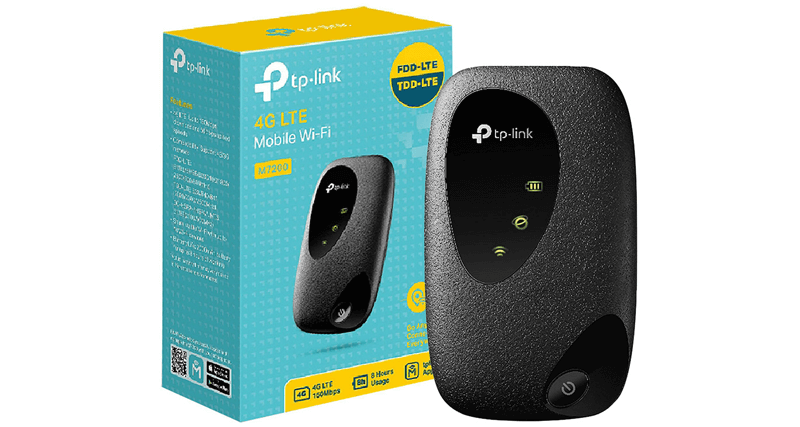 Màn hình cấu hình TP-Link M7200 qua web trên máy tính: thay đổi SSID, mật khẩu WiFi và thiết lập APN 4G thủ công