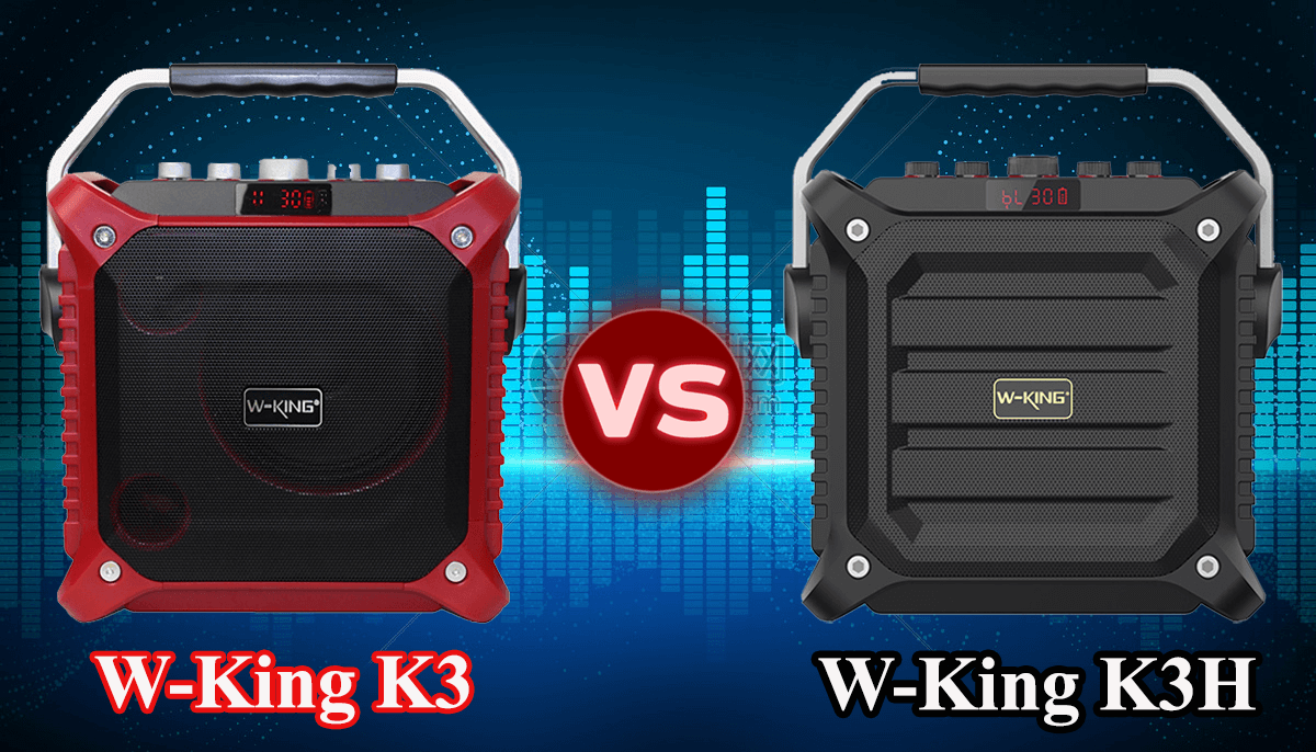 so sánh loa hát karaoke xách tay w-king k3h và w-king k3