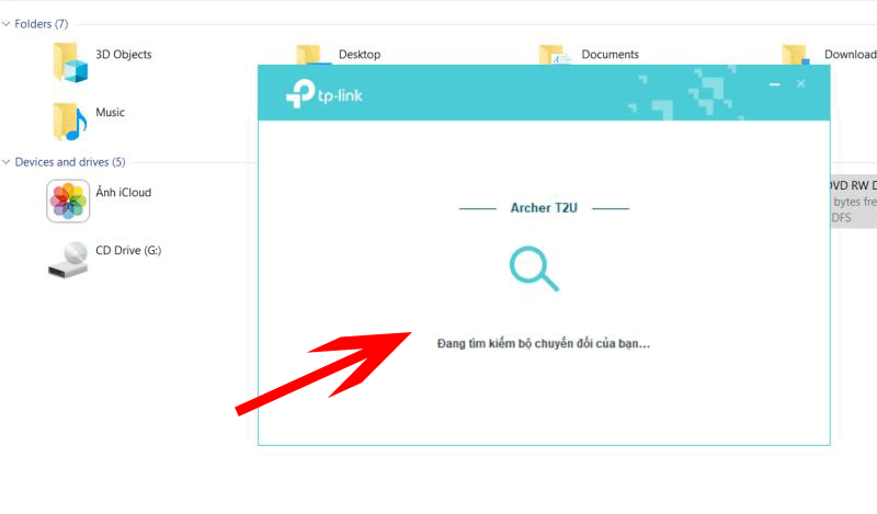 hướng dẫn cài đặt tp-link archer t2u - usb thu sóng wifi 2 băng tần - hình 07