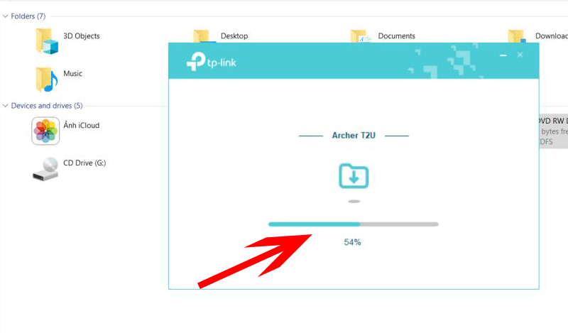 hướng dẫn cài đặt tp-link archer t2u - usb thu sóng wifi 2 băng tần - hình 08
