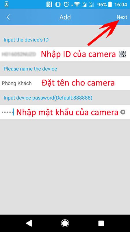hướng dẫn cài đặt và sử dụng camera ip wifi srihome trên điện thoại - hình 07