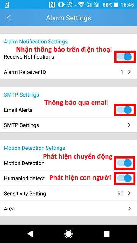hướng dẫn cài đặt và sử dụng camera ip wifi srihome trên điện thoại - hình 17