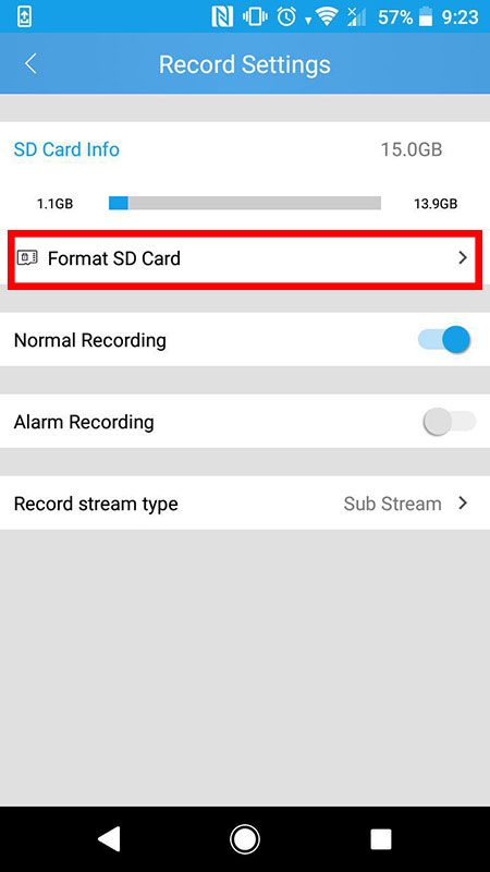 hướng dẫn cài đặt và sử dụng camera ip wifi srihome trên điện thoại - hình 19