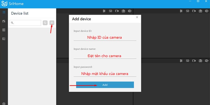 hướng dẫn cài đặt camera ip srihome xem trên máy tính, laptop - hình 05