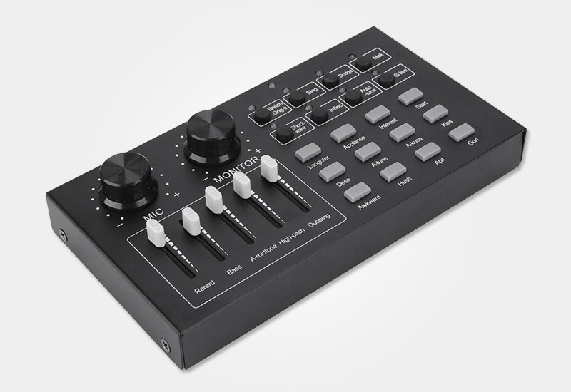 soundcard livestream hat karaoke i10 6