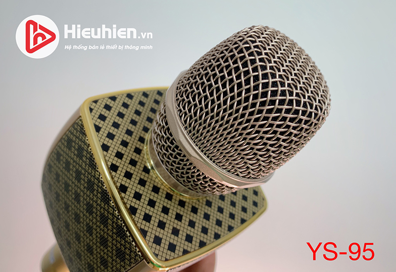 Micro YS95 Mic Karaoke Bluetooth Tích Hợp Live Stream, Giả Giọng
