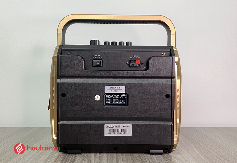loa karaoke di dong koda kd 605 cong xuat 30w 04
