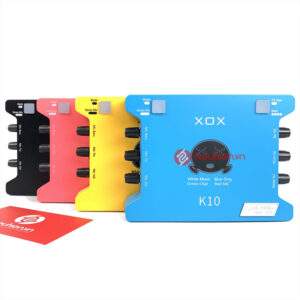 XOX K10 tiếng Anh phiên bản mới 2020 ✅ Phiên bản cải tiến mới ✅ Nâng cấp từ dòng sound card XOX K10 tiếng Trung và XOX KS108 ✅ Âm thanh Cực Hay