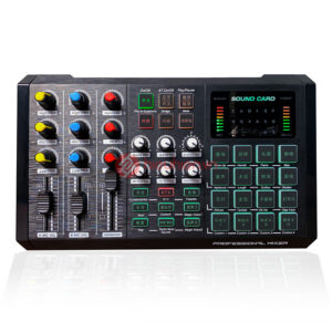 Sound Card T08 - Card Thu Âm Livestream Tích Hợp Bluetooth, AutoTune