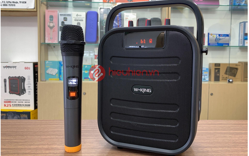 w-king t5 loa karaoke xach tay nho gon, tang kem micro - hình 12