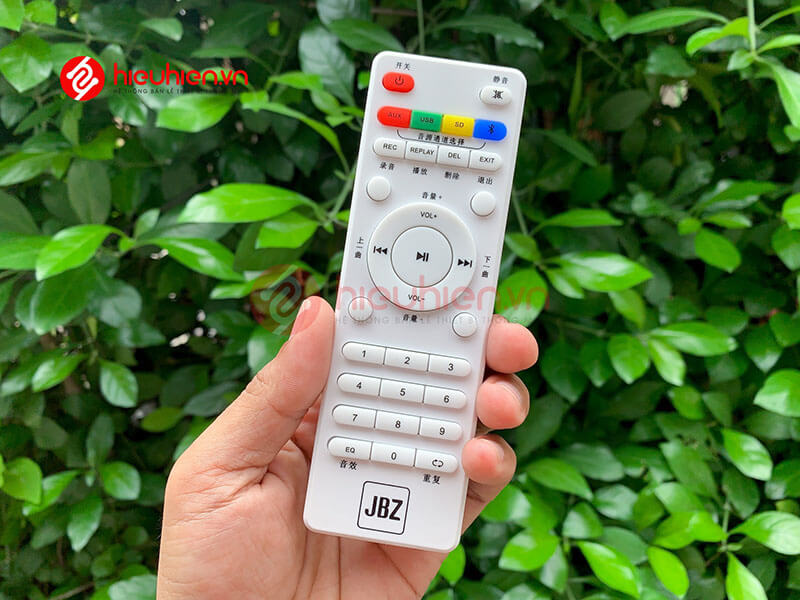 loa kéo jbz j6 - loa karaoke di động kèm 2 micro không dây - hình 22